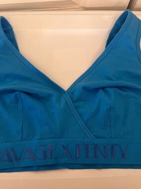 Savage X Fenty Teal-Blue Bralette
